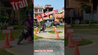 35 Seconds मा Trail Pass  Bike Trail Pass In Nepal shorts viral trending roshansaru8848 [upl. by Nadia462]