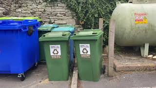 bin collection and new bins deliveries [upl. by Sena]