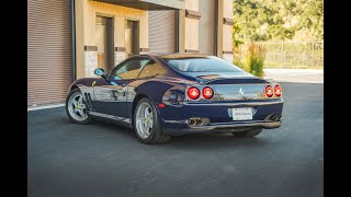 2001 Ferrari 550 Maranello Fiorano Package Walk Around mohrimports5776 [upl. by Eyt]