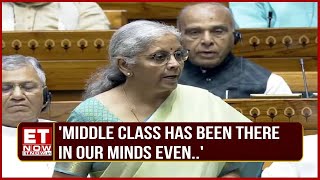 FM Nirmala Sitharaman Highlights Middle Class Impact in Capital Gains Tax Benefits  Lok Sabha [upl. by Mcwilliams899]