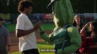 Matisse Thybulle Throws Out First Pitch  August 2 2024  Portland Trail Blazers [upl. by Manly]