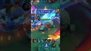 Aamon Damage Build one shot subscribe plz 🙏 chanel support mlbb hyperaamon indonesia india [upl. by Feetal247]