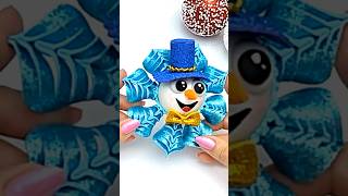 Frosty Christmas Craft ❄️  Cool amp Creative DIY chirstmasdecor chirstmascraft handmade diy [upl. by Amsaj]