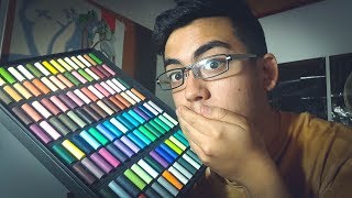 ¡120 Colores Pastel Rembrandt Pastels Unboxing y Review ÉPICO [upl. by Aridatha]