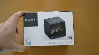 Radio alarm clock Sony ICFC1 English review [upl. by Devaney551]