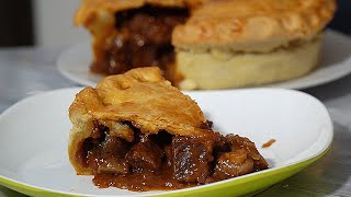 BEEF Steak and MUSHROOM Pie  The Best pie you’ll ever taste [upl. by Trevethick]