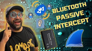 Bluetooth Passive Intercept with HackRf One and Wireshark  Sniffer [upl. by Mahau]