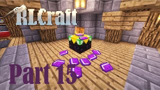 RlCraft  getting INSANE amounts of exp and DISENCHANTING Part 15 [upl. by Aytida600]