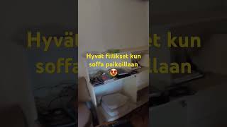 Hyvät fiilikset kun sohvalle pääsee löhöilee välillä MaallaMahdollisuus [upl. by Awahsoj]