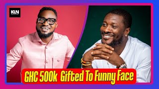 Asamoah Gyan Gifts Funny Face Ghc 500k After He nsulted Shatta Wale amp Medikal [upl. by Hyo700]