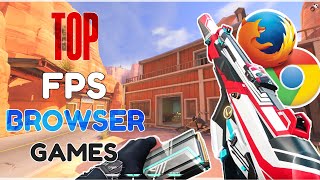 Top 10 FREE Browser FPS Games 2021 NO DOWNLOAD [upl. by Nrek]