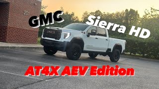 The GMC Sierra 2500HD AT4X AEV Edition The OffRoad Work Beast [upl. by Eemaj]