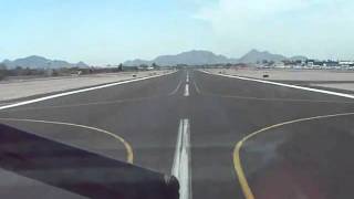 Visual Approach into Scottsdale AZ runway 21 [upl. by Ohl]