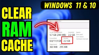 How to Clear Memory Cache Windows 1110 And 🚀 Make Computer Faster updated [upl. by Primrosa]