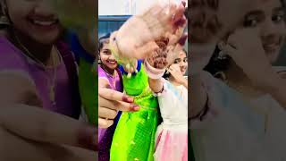 trendingshorts transition v3 sisters❤️🥳dance bathukammasong2024 dasara song [upl. by Yendic420]