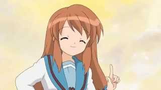 Харухи Судзумия  финальный танец на русском Haruhi Suzumiya No Yuuutsu  Full Final Dance rus [upl. by Yenetruoc]