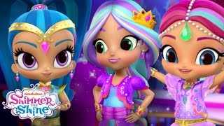 Shimmer and Shine Get New Magical Hair amp Find a Rainbow Garden ✨ Full Episodes  Shimmer and Shine [upl. by Karab]