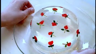 Transparent jelly Cake Recipe  Very Easy And delicious Gelatin Cake Recipe [upl. by Yenaffit908]