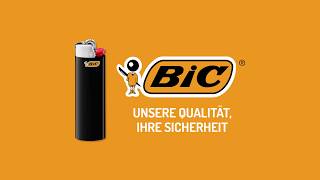 BIC Feuerzeuge Unsere Qualität Ihre Sicherheit 20s [upl. by Dareen]