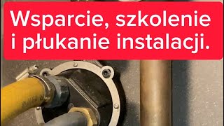 Wsparcie szkolenie i płukanie instalacji [upl. by Lolande]