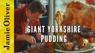 Giant Veggie Yorkshire Pudding  Jamie Olivers £1 Wonders Channel 4 Mondays 8pm UK [upl. by Otir256]