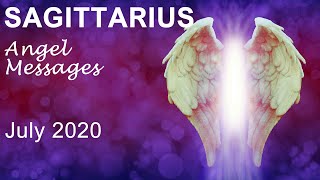 SAGITTARIUS ANGEL MESSAGES  JULY 2020 quotSHINE THE LAMP SAGITTARIUSquot Intuitive Tarot Reading [upl. by Zeeba]