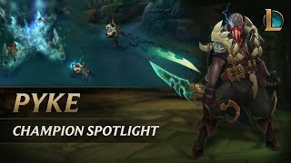 Pyke Champion Spotlight  Gameplay  League of Legends [upl. by Nileak]