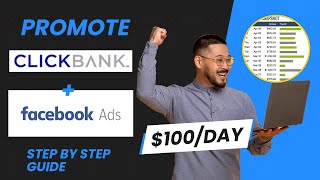 How To Promote Any Clickbank Offers Using Facebook Ads  Affiliate Marketing Tutorial [upl. by Enna]