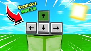 Keystrokes For Mcpe 119  Working keystrokes mod for minecraft pocket edition 119 [upl. by Yddur]