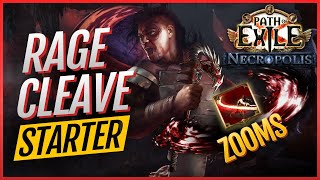 PoE 325 Updated  RAGE CLEAVE Berserker League Starter Build IN DEPTH [upl. by Swain]