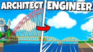 Building HUGE SPAN bridges the engineering way Poly Bridge 2 [upl. by Mesics]