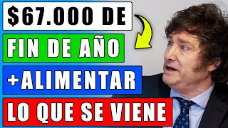 😲quotBono de 67000 y Tarjeta Alimentar ¡LO QUE SE VIENE para Jubilados y Pensionados de Ansesquot [upl. by Scully271]