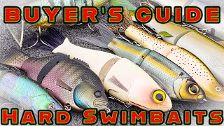 BUYERS GUIDE BEST HARD SWIMBAITS Glide Wake Bluegill Etc [upl. by Ewer]