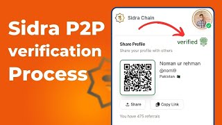 sidra p2p kyc verification  sidra kyc verification  How to do sidra p2p verification [upl. by Margreta94]