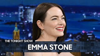 Emma Stone on Making Friendship Bracelets Ripping Her Dress at the Oscars and Kinds of Kindness [upl. by Nilrak693]