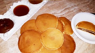 pancake hervecuisine تحضير بان كيك أسهل طريقة [upl. by Humble]