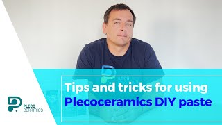 Tips and tricks for using Plecoceramics DIY paste [upl. by Aivila990]