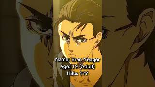 Name Eren Yeager edit My Ordinary Life SlowedReverbanime attackontitan [upl. by Ynoyrb]