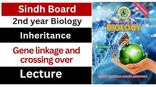 gene linkage and crossing over  inheritance  class 12 biology Sindh board new book [upl. by Swiercz]