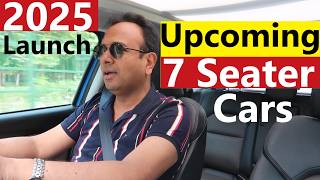 Upcoming 7 Seater Car Launches in 2025 NEW 7 SEATER SUV IN 2025 [upl. by Cosme]