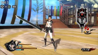 BASARA 4  Sumeragi  Ii Naotora moveset showcase【戦国BASARA4皇】 [upl. by Itsuj]