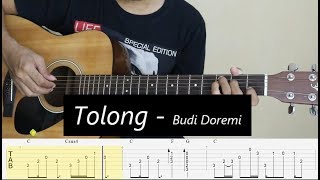 TAB TOLONG  Budi Doremi  Fingerstyle Guitar Cover  Tab Tutorial [upl. by Pelletier]