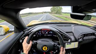 Ferrari 12Cilindri POV FIRST DRIVE  V12 Heaven [upl. by Assenov]