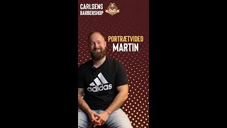 Martin  Portrætvideo  Carlsens Barbershop Odense [upl. by Colton]