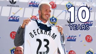 On this day 10 years ago LA Galaxy announced the signing of David Beckham [upl. by Baugh38]