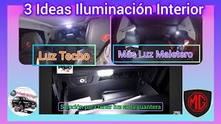 IDEAS💡de ILUMINACIÓN INTERIOR para MG del ALIEXPRESS [upl. by Clarinda]