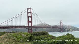 San Francisco to Sausalito Walk California USA May 2024 [upl. by Nolyarg]