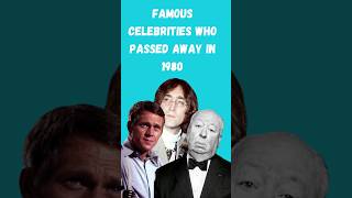 Famous Celebrities Who Passed Away In 1980 shorts [upl. by Eniamaj]