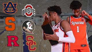 Kiyan Anthony Announces FINAL SIX SCHOOLS  Syracuse Auburn Ohio State FSU Rutgers amp USC [upl. by Scheers]