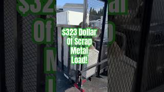 Scrap Metal Trailer Haul scraplife scrapping scrap shorts [upl. by Aerda]